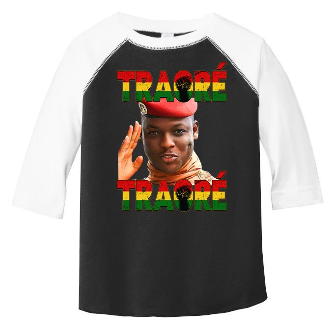 Ibrahim Traoré Burkina Faso Africa Toddler Fine Jersey T-Shirt