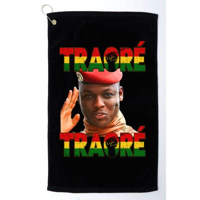 Ibrahim Traoré Burkina Faso Africa Golf Towel