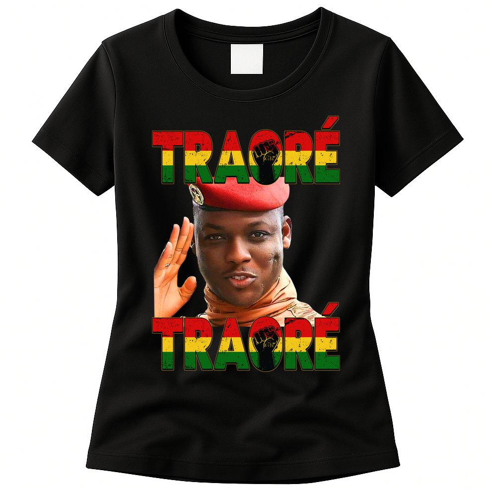 Ibrahim Traoré Burkina Faso Africa Womens T-Shirt