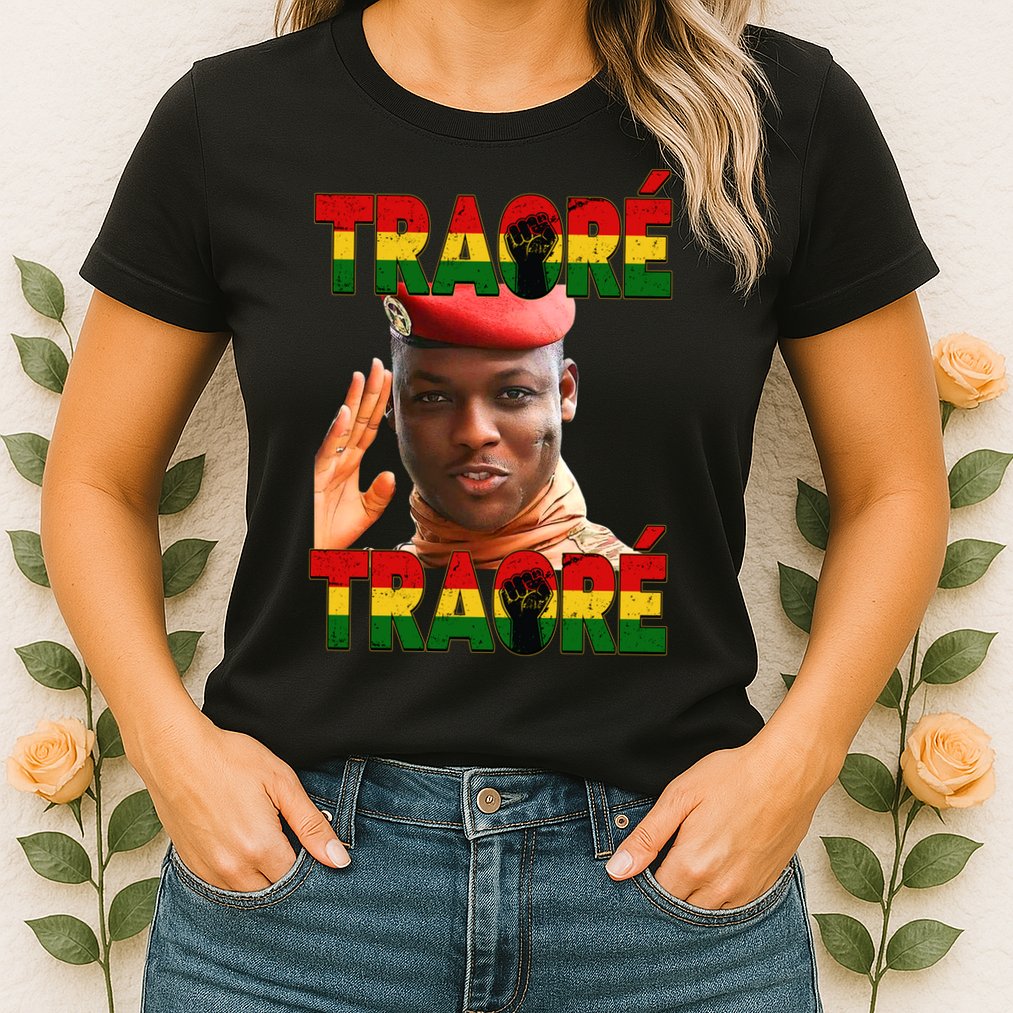 Ibrahim Traoré Burkina Faso Africa Womens T-Shirt