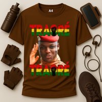 Ibrahim Traoré Burkina Faso Africa Cooling Performance Crew T-Shirt
