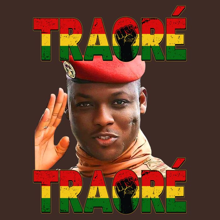 Ibrahim Traoré Burkina Faso Africa Cooling Performance Crew T-Shirt