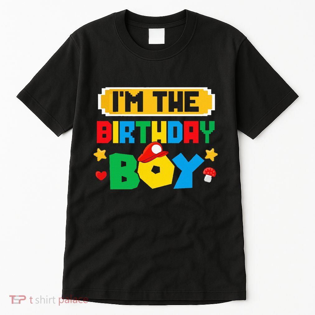 Im The Birthday Boy Game Gaming Family Matching Tall T-Shirt