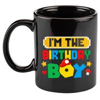 Im The Birthday Boy Game Gaming Family Matching 11oz C Handle Ceramic Mug