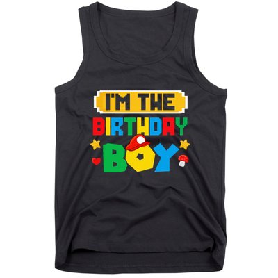 Im The Birthday Boy Game Gaming Family Matching Tank Top
