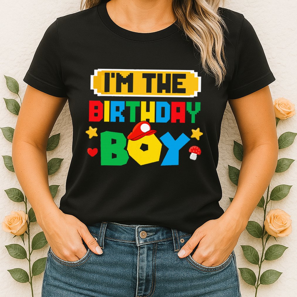 Im The Birthday Boy Game Gaming Family Matching Womens T-Shirt
