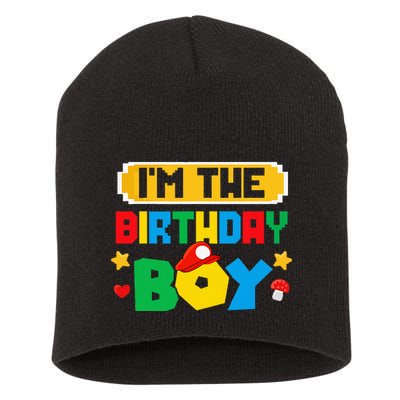 Im The Birthday Boy Game Gaming Family Matching Short Acrylic Beanie