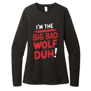 IM The Bad Wolf Duh Diy Halloween Costume Womens CVC Long Sleeve Shirt