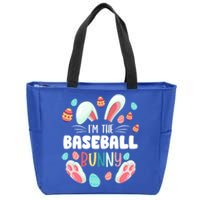 I'm The Baseball Bunny Matching Family Easter Party Great Gift Zip Tote Bag