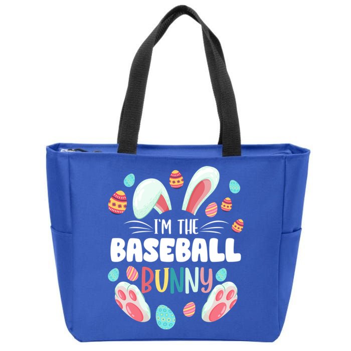 I'm The Baseball Bunny Matching Family Easter Party Great Gift Zip Tote Bag