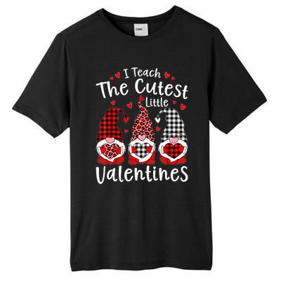 I Teach Cutest Little Valentines Gnome Kindergarten Teachers Tall Fusion ChromaSoft Performance T-Shirt