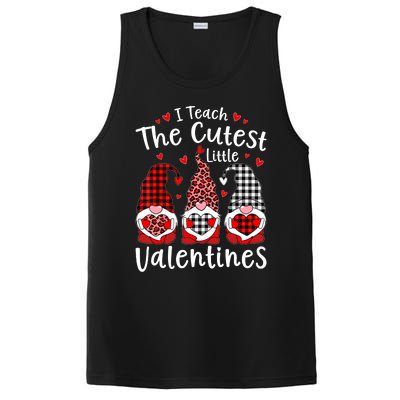 I Teach Cutest Little Valentines Gnome Kindergarten Teachers PosiCharge Competitor Tank