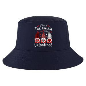 I Teach Cutest Little Valentines Gnome Kindergarten Teachers Cool Comfort Performance Bucket Hat