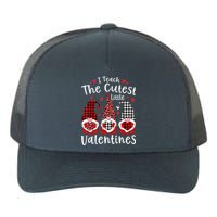 I Teach Cutest Little Valentines Gnome Kindergarten Teachers Yupoong Adult 5-Panel Trucker Hat