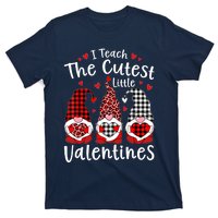 I Teach Cutest Little Valentines Gnome Kindergarten Teachers T-Shirt