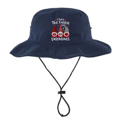 I Teach Cutest Little Valentines Gnome Kindergarten Teachers Bucket Hat
