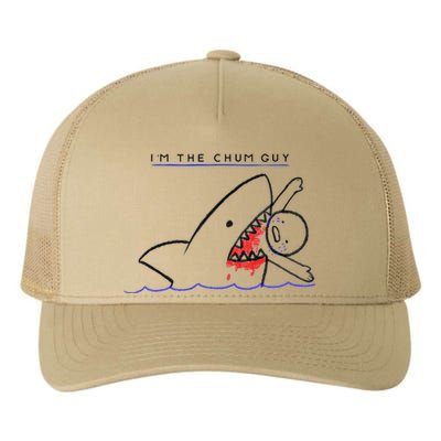 I’m The Chum Guy Funny Shark Fishing Yupoong Adult 5-Panel Trucker Hat