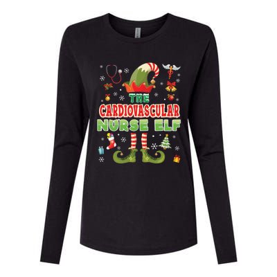 Im The Cardiovascular Nurse Elf Christmas Suit Sweater Ugly Gift Womens Cotton Relaxed Long Sleeve T-Shirt