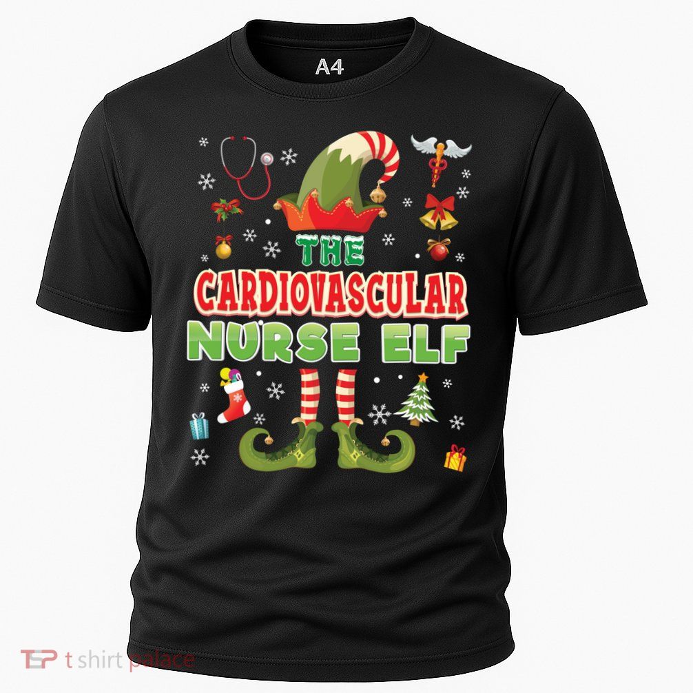 Im The Cardiovascular Nurse Elf Christmas Suit Sweater Ugly Gift Performance Shirt