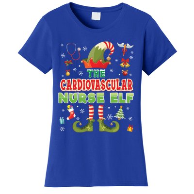 Im The Cardiovascular Nurse Elf Christmas Suit Sweater Ugly Gift Women's T-Shirt