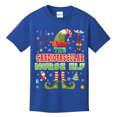 Im The Cardiovascular Nurse Elf Christmas Suit Sweater Ugly Gift Kids T-Shirt