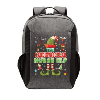 Im The Cardiovascular Nurse Elf Christmas Suit Sweater Ugly Gift Vector Backpack