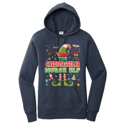 Im The Cardiovascular Nurse Elf Christmas Suit Sweater Ugly Gift Women's Pullover Hoodie