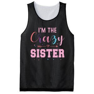 I'm The Crazy Sister Mesh Reversible Basketball Jersey Tank