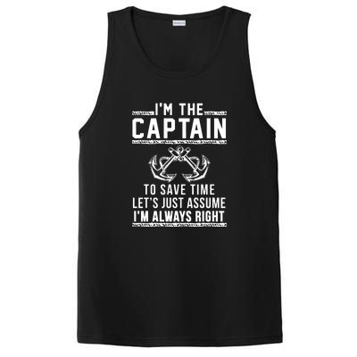 Im The Captain Of The Boat Gift PosiCharge Competitor Tank