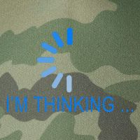 Im Thinking Cancel Loading Symbol Thinking Legacy Tie Dye Trucker Hat