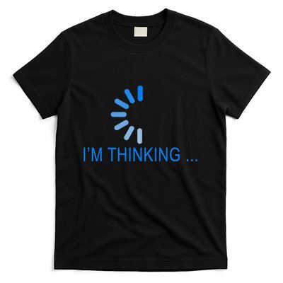 Im Thinking Cancel Loading Symbol Thinking T-Shirt
