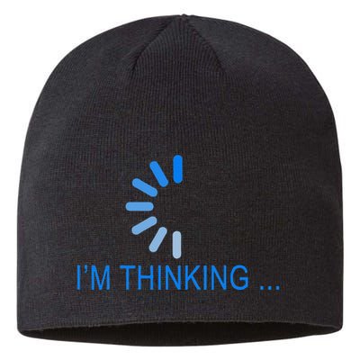 Im Thinking Cancel Loading Symbol Thinking Sustainable Beanie