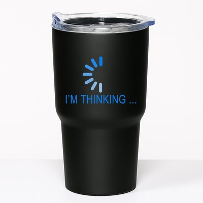 Im Thinking Cancel Loading Symbol Thinking Tumbler