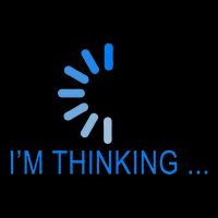 Im Thinking Cancel Loading Symbol Thinking Toddler Hoodie