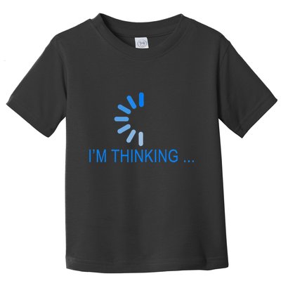 Im Thinking Cancel Loading Symbol Thinking Toddler T-Shirt