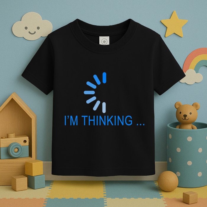 Im Thinking Cancel Loading Symbol Thinking Toddler T-Shirt