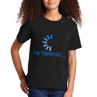 Im Thinking Cancel Loading Symbol Thinking Kids T-Shirt
