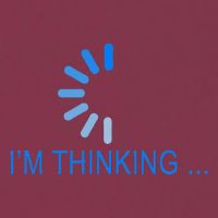 Im Thinking Cancel Loading Symbol Thinking 16oz Travel Tumbler