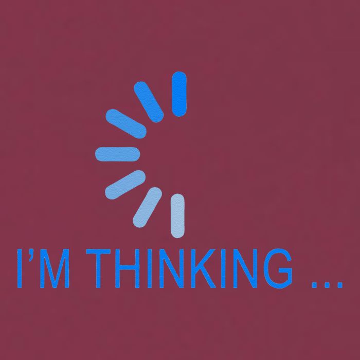 Im Thinking Cancel Loading Symbol Thinking 16oz Travel Tumbler