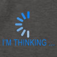 Im Thinking Cancel Loading Symbol Thinking Vector Backpack