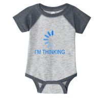 Im Thinking Cancel Loading Symbol Thinking Infant Baby Jersey Bodysuit