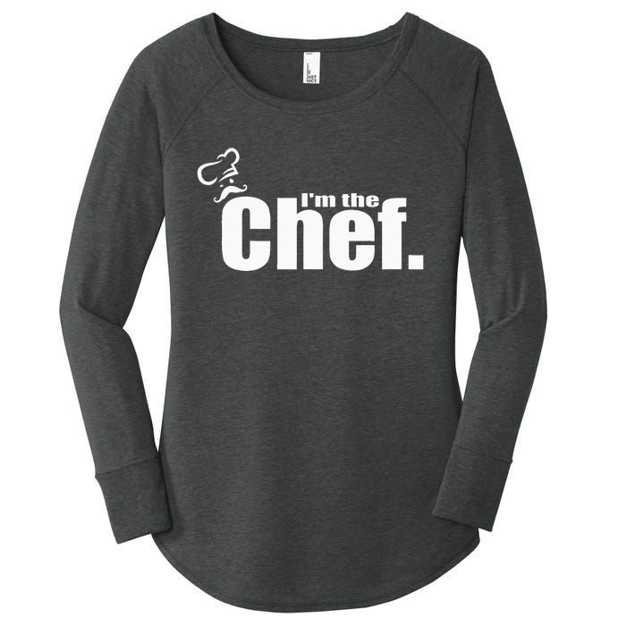 IM The Chef Funny Cook Chef Cooking Chef ChefS Hat Women's Perfect Tri Tunic Long Sleeve Shirt