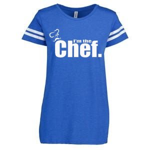 IM The Chef Funny Cook Chef Cooking Chef ChefS Hat Enza Ladies Jersey Football T-Shirt