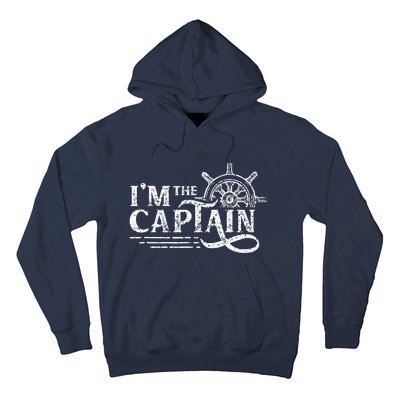 I'm The Captain Skipper Lover Ship Boat Owner Hoodie