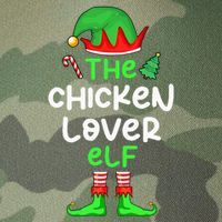 I'm The Chicken Lover Elf Xmas Matching Pajama  Legacy Tie Dye Trucker Hat