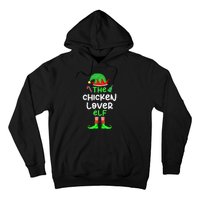 I'm The Chicken Lover Elf Xmas Matching Pajama  Hoodie