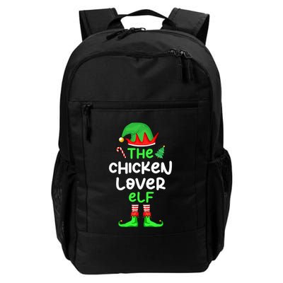 I'm The Chicken Lover Elf Xmas Matching Pajama  Backpack