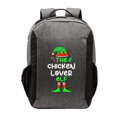 I'm The Chicken Lover Elf Xmas Matching Pajama  Vector Backpack