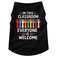 In This Classroom Everyone Is Welcome Colorful Teaching Doggie Tank