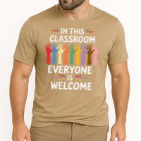 In This Classroom Everyone Is Welcome Colorful Teaching Performance Shirt